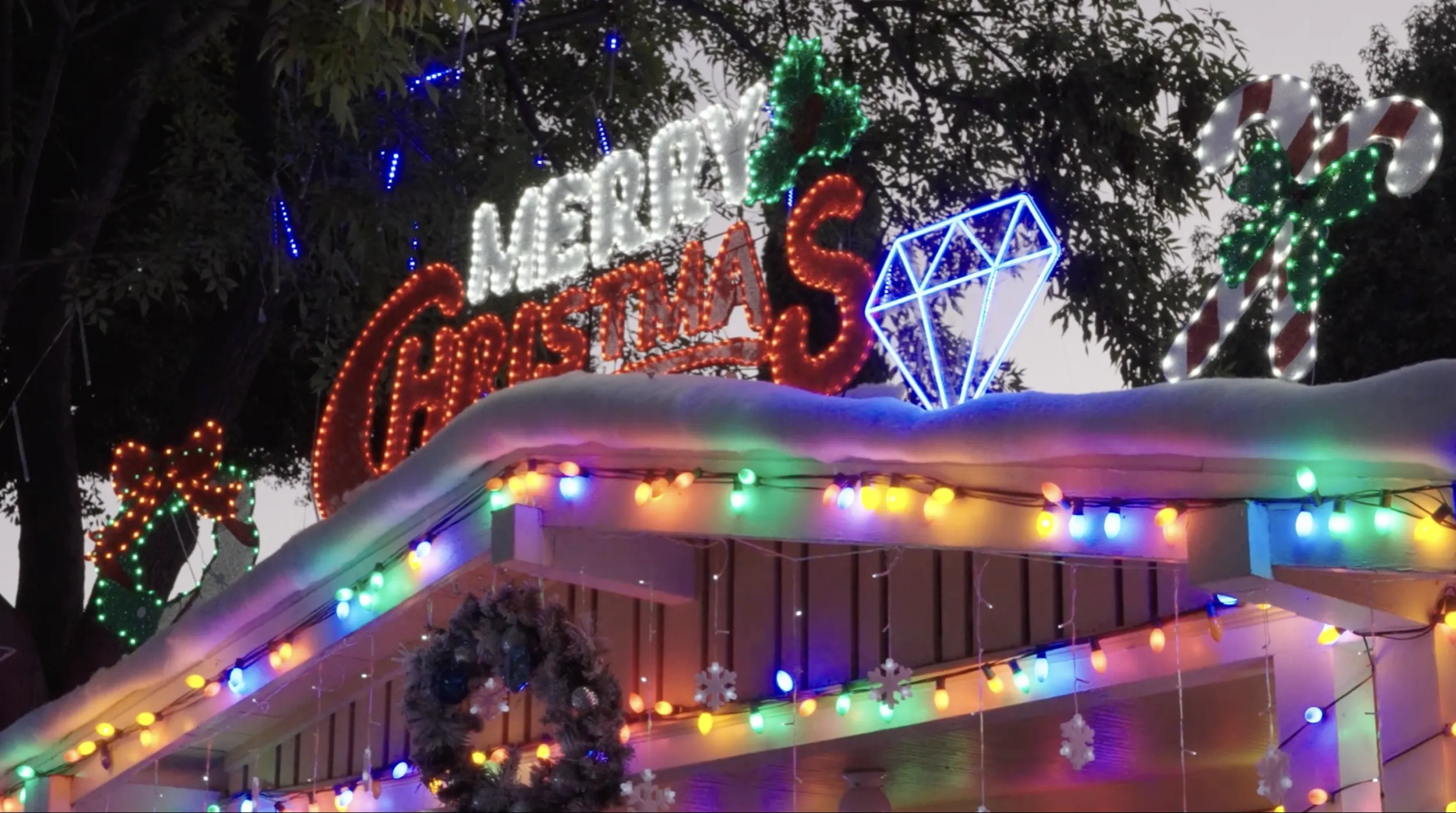 Blue Diamond – Christmas Crashes Halloween Brand Activation